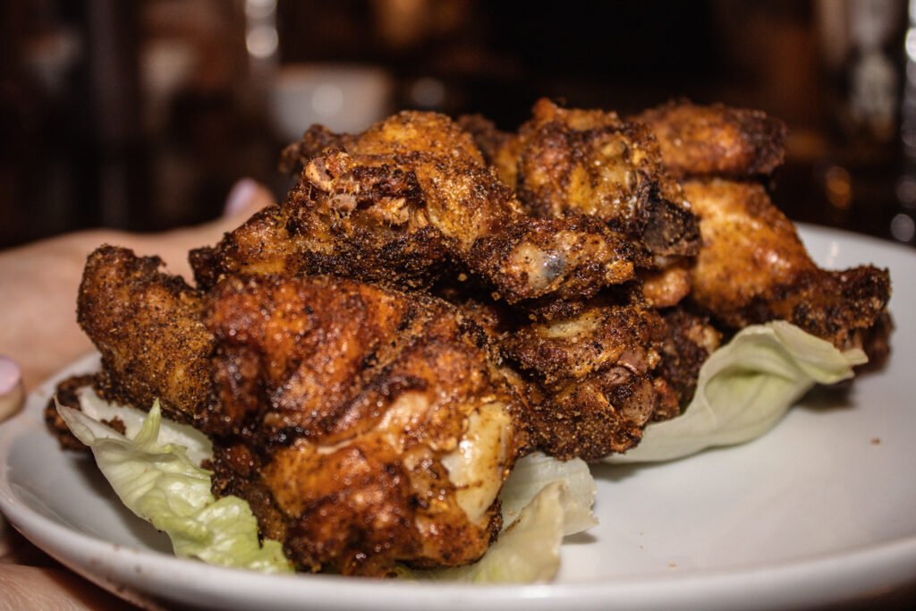 Smoked wings at Carnivores Steakhouse in St. Robert, MO